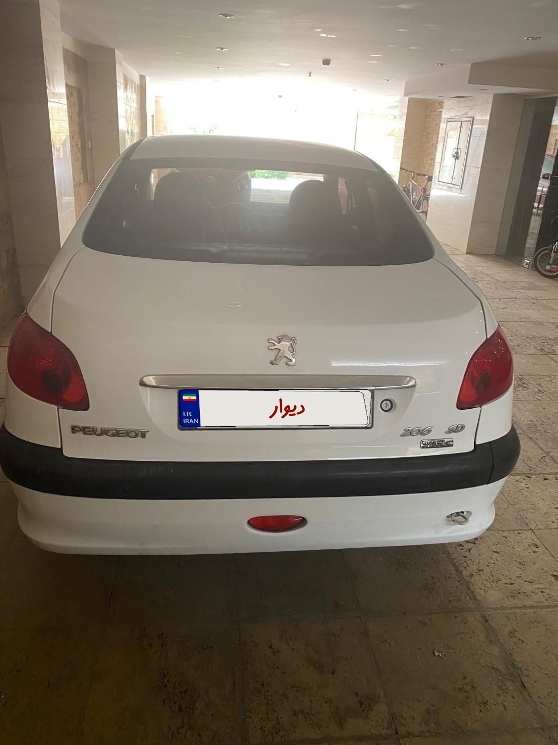 پژو 206 SD V8، مدل ۱۳۹۴|خودرو سواری و وانت|اصفهان, باغ زیار|دیوار