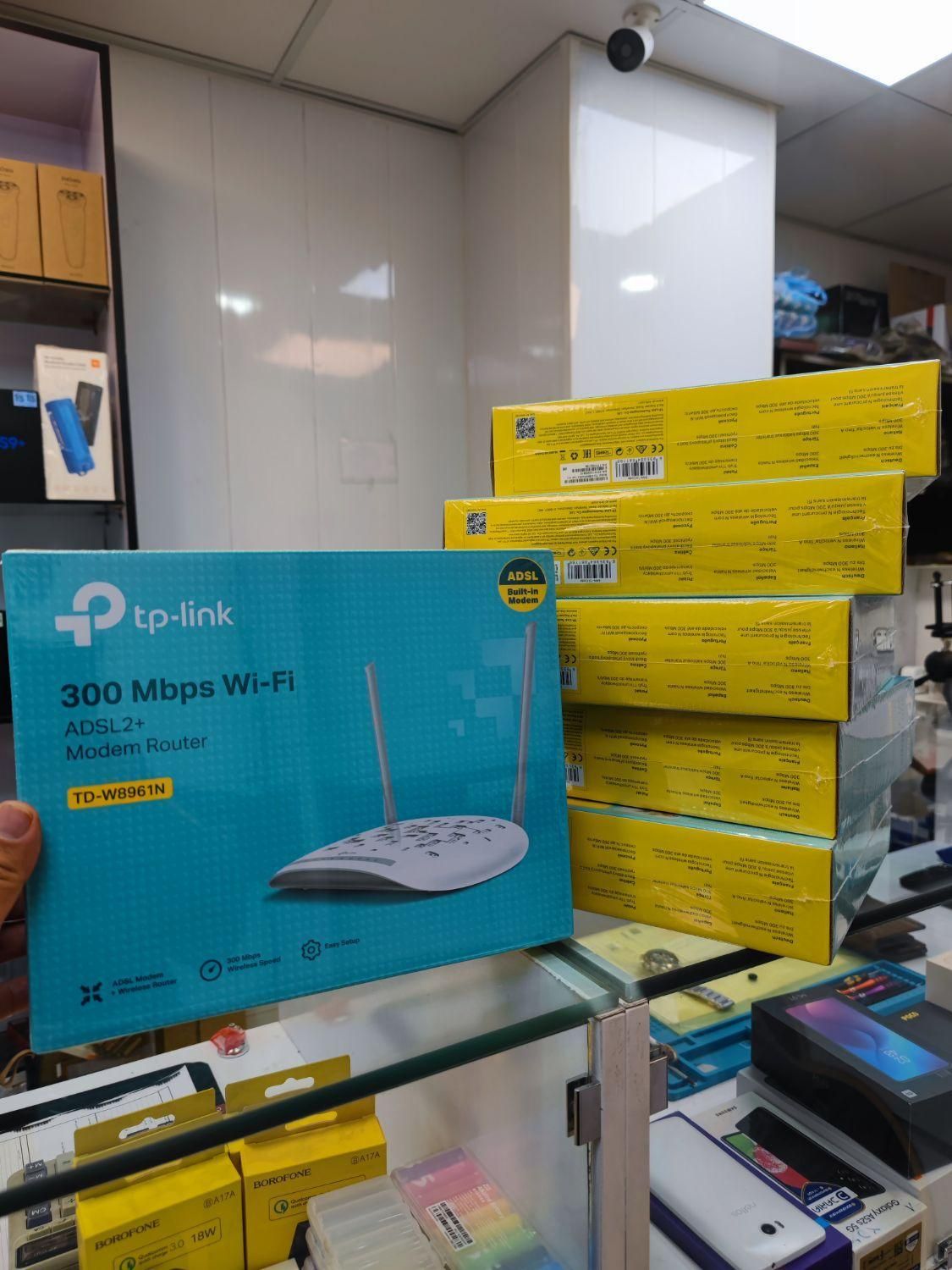 مودم ثابت برای خط تلفن adsl tplink 8961|مودم و تجهیزات شبکه|زنجان, |دیوار