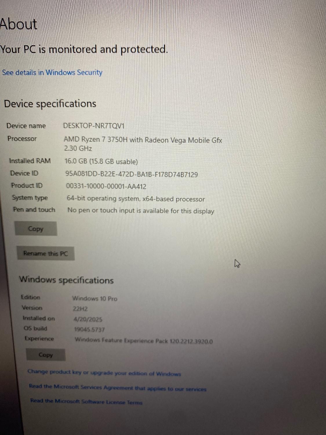 لپ‌تاپ گیمینگ ASUS FX505DT Ryzen 7  رم 16|رایانه همراه|تهران, نظام‌آباد|دیوار