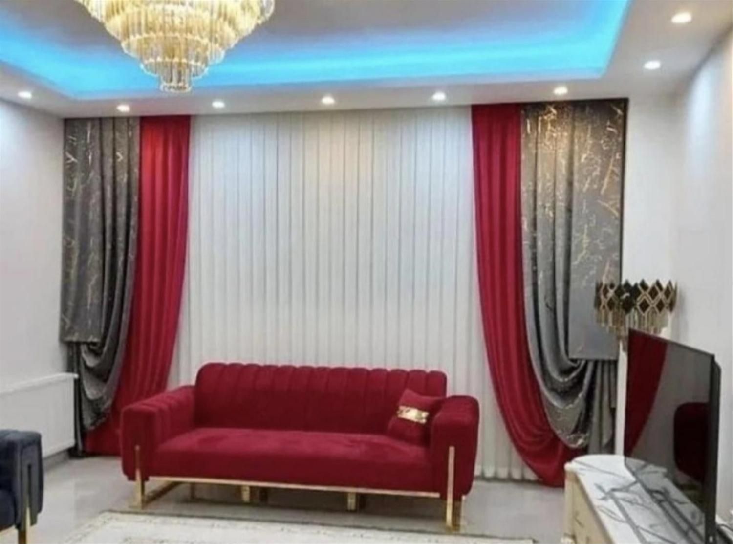 پرده .قواره ای پنل یک طرفه|پرده، رانر، رومیزی|هشتگرد, |دیوار