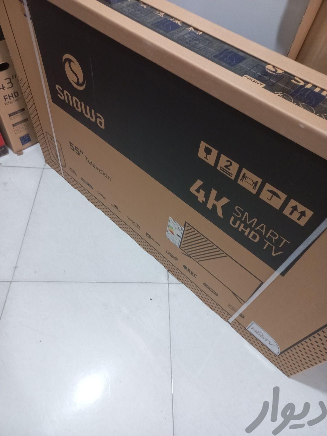 تلویزیون اسنوا 55 اینچ مدل 55SK610USهوشمنداندروید|تلویزیون و پروژکتور|کرج, مشکین‌دشت|دیوار