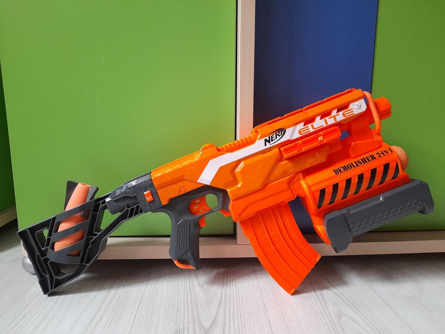 تفنگ نرف Nerf demolisher|اسباب‌‌بازی|تهران, ده‌ونک|دیوار