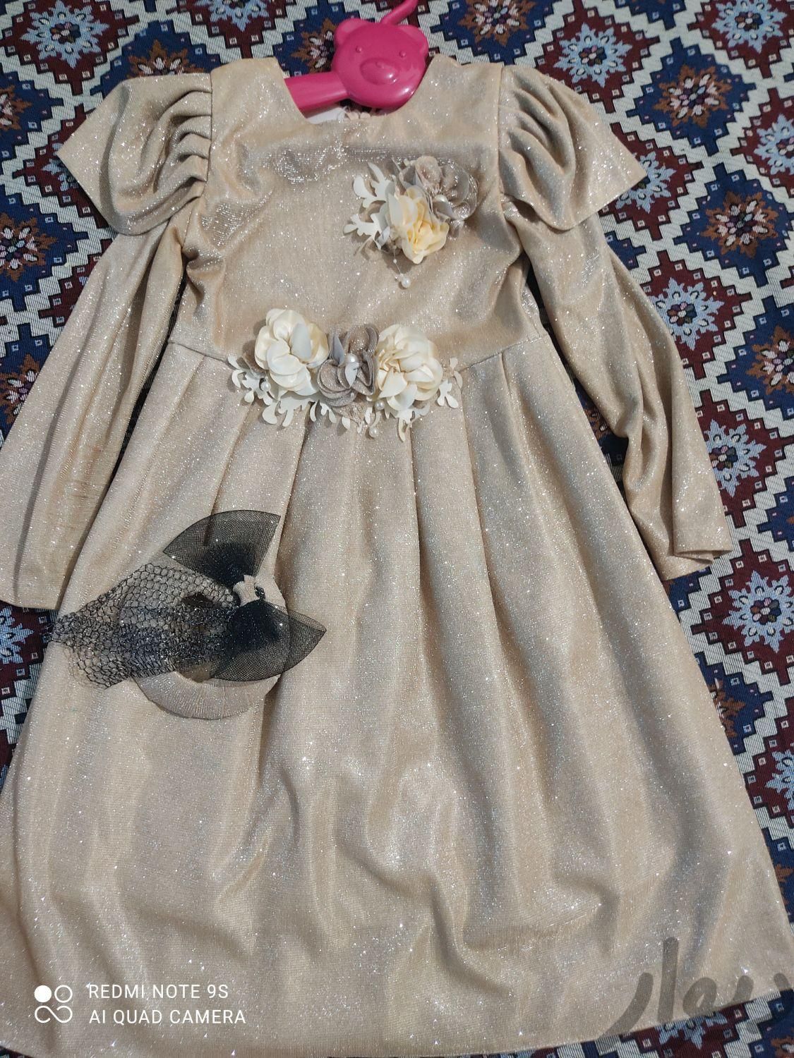 سارافون لمه به همراه گلسر ست|کفش و لباس بچه|تهران, ابراهیم‌آباد|دیوار
