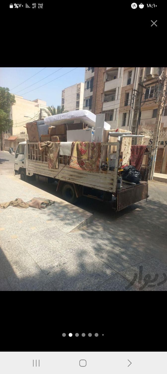 حمل بار با نیسان و وانت وجعشه با اکپ کارگر کورد|خدمات حمل و نقل|اهواز, زیتون کارمندی|دیوار