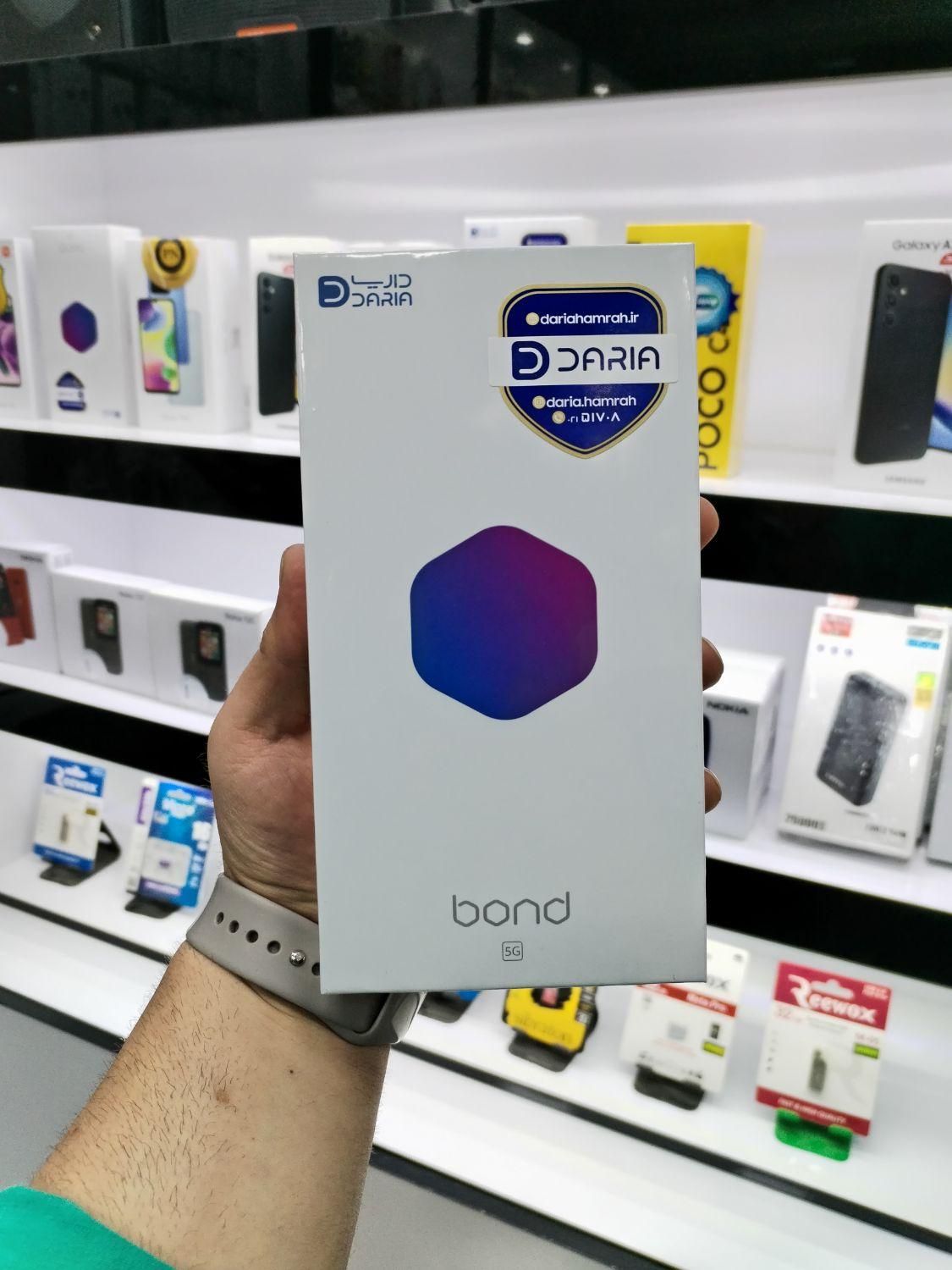 فروش daria bond 5G داریا باند ۸حافظه ۲۵۶به صورت..|موبایل|اصفهان, ارزنان|دیوار