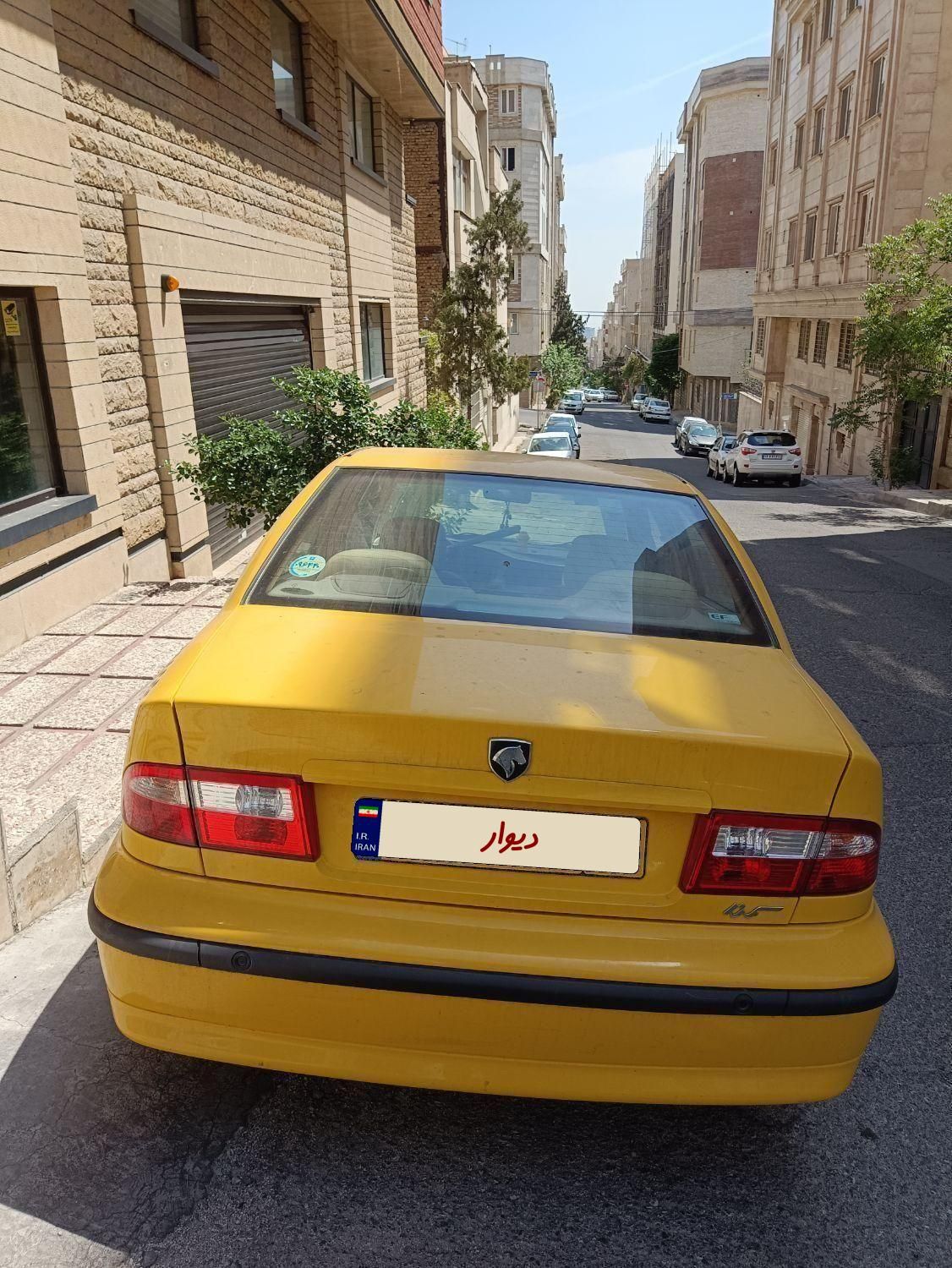 تاکسی سمند LX EF7، دوگانه سوز مدل ۱۴۰۰|خودرو سواری و وانت|تهران, گیشا (کوی نصر)|دیوار