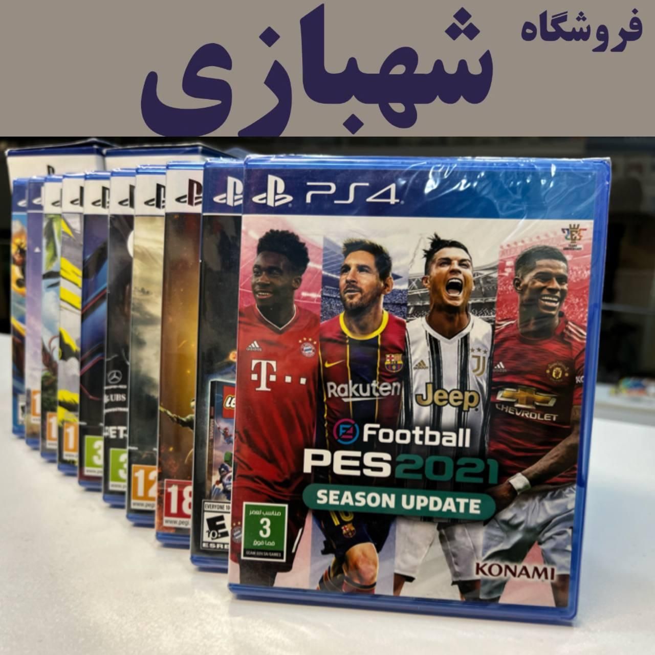 CD-XBOXسی دی بازی PS5*PES21فوتبال*پیس*قابلنصب4|کنسول، بازی ویدئویی و آنلاین|تهران, هروی|دیوار