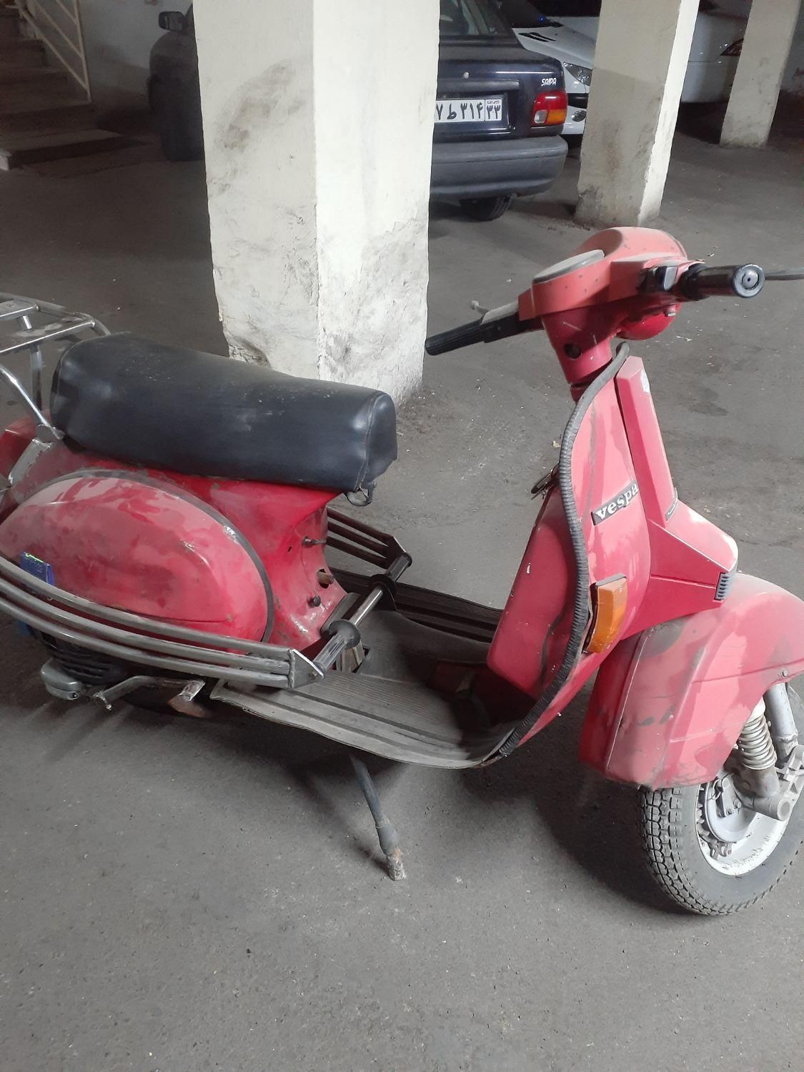 وسپا ۲۰۰ دو زمانه موتور ایتالیا vespa|موتورسیکلت|تهران, تهران‌نو|دیوار