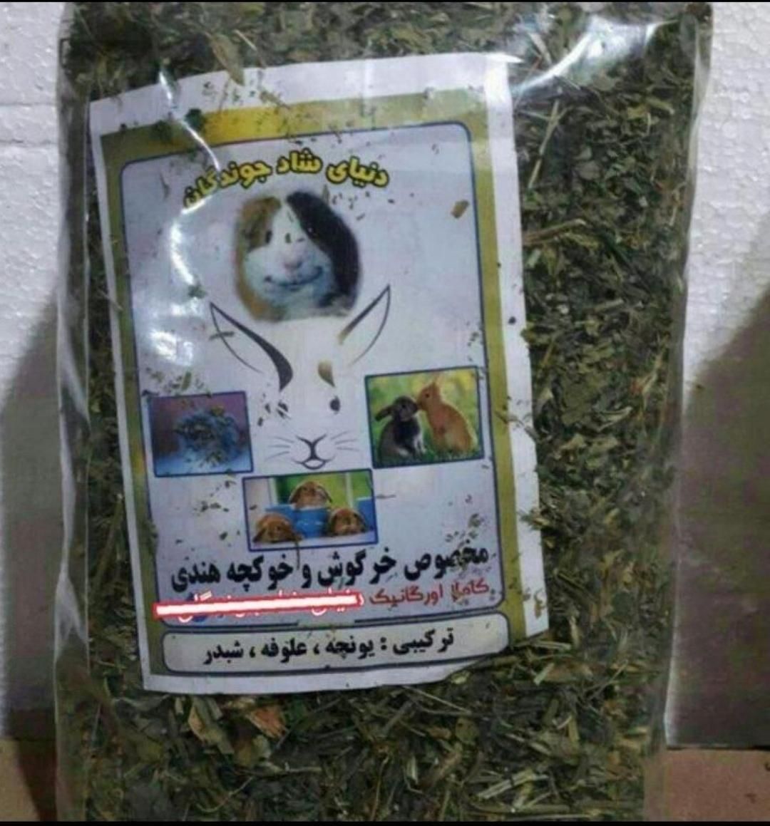 یونجه مناسب خرگوش خوکچه هندی کلی وتکی|لوازم جانبی حیوانات|تبریز, |دیوار