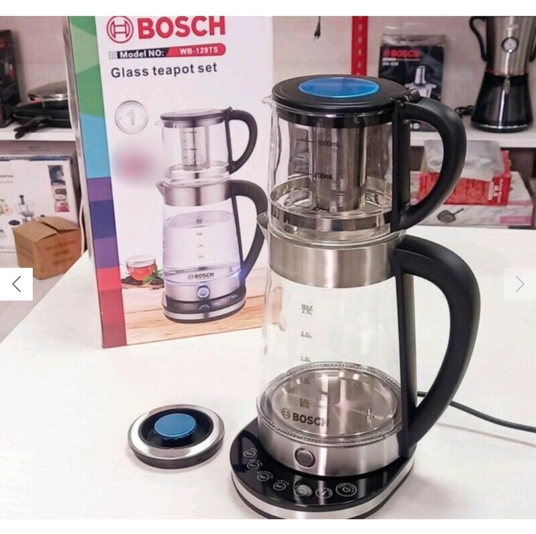 چایساز چای ساز روهمی چراغ دار بوش BOSCH آکبند|سماور، چای‌ساز، قهوه‌ساز|تهران, فتح|دیوار