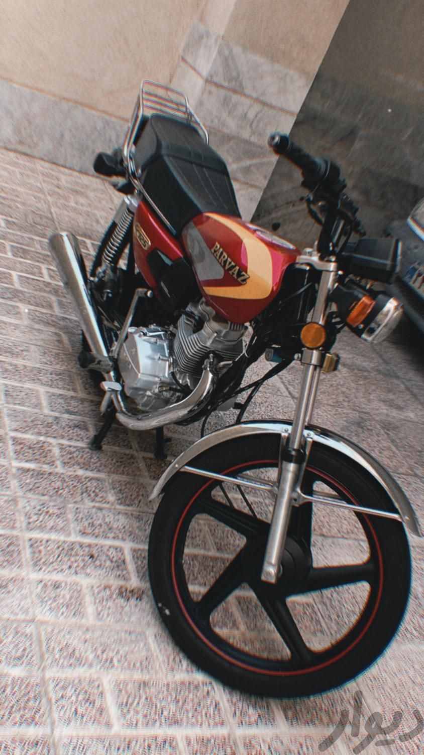 موتور 125 پرواز مدل 1401 متور قرمز|موتورسیکلت|صفادشت, |دیوار