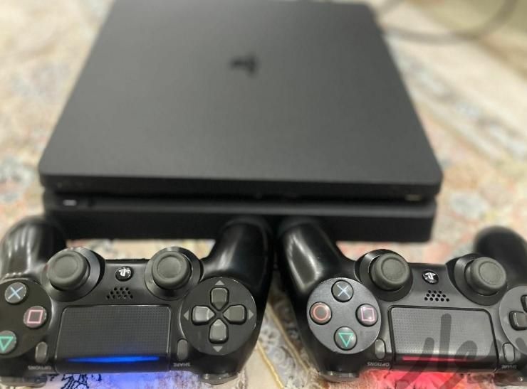 کنسول PS4 اسلیم اکانتی دو دسته اصلی فول بازی|کنسول، بازی ویدئویی و آنلاین|گرگان, |دیوار