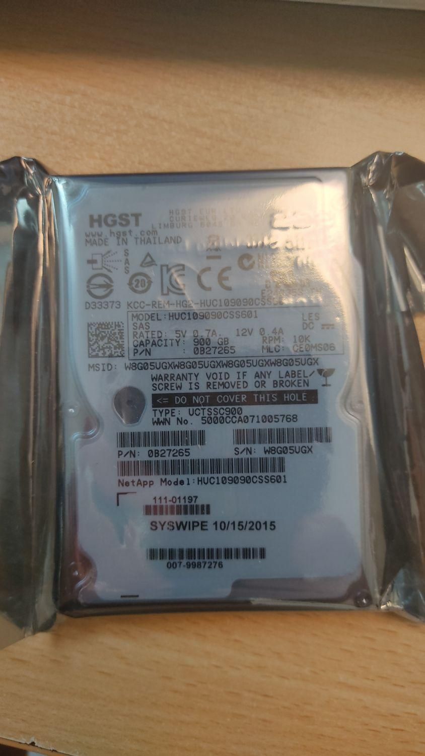 هارد سرور هیتاچی hgst 900G 10k SAS|قطعات و لوازم جانبی رایانه|تهران, ستارخان|دیوار