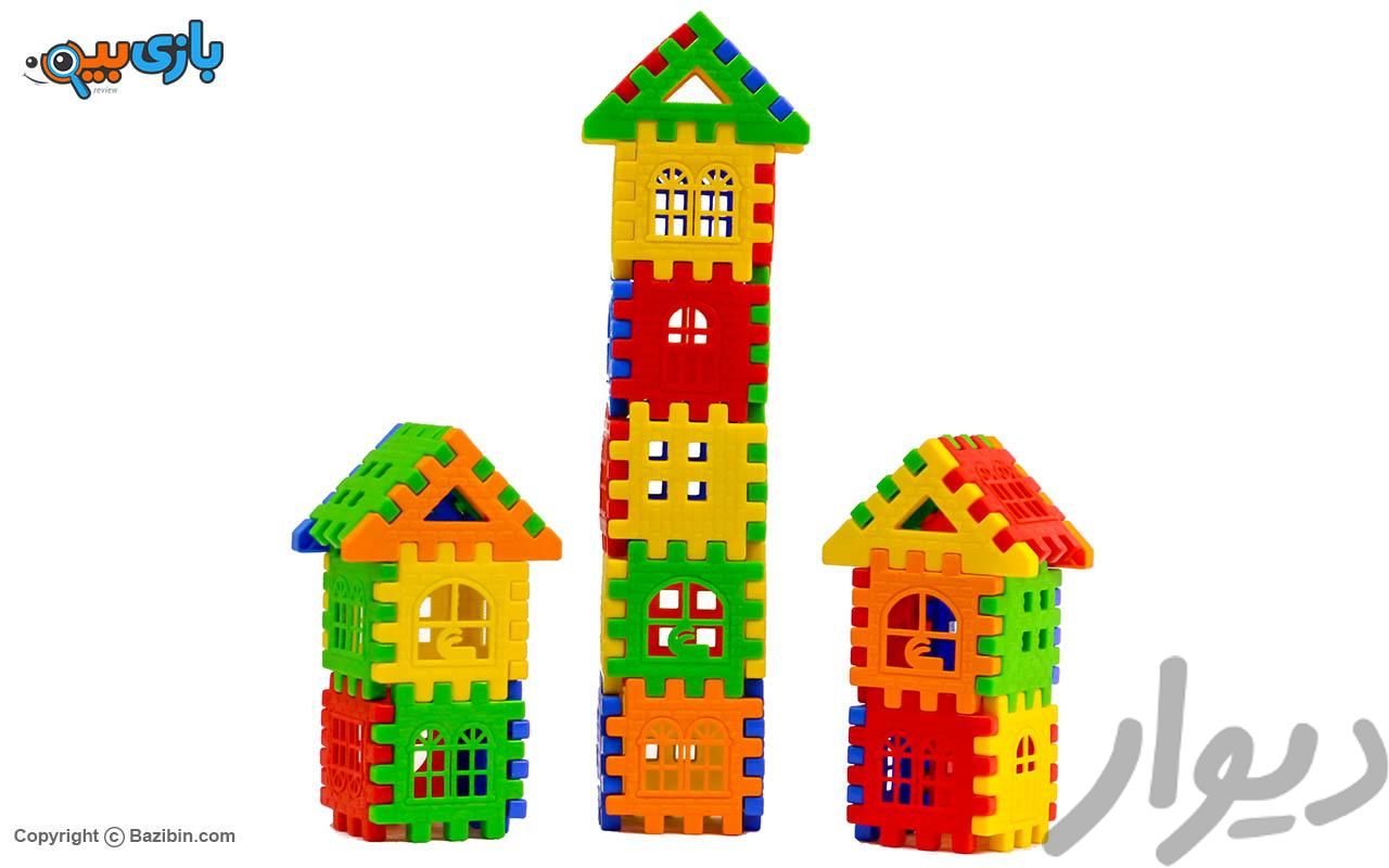 بلوک خانه سازی ۴۸ قطعه|اسباب‌ بازی|قم, شهید بهشتی|دیوار