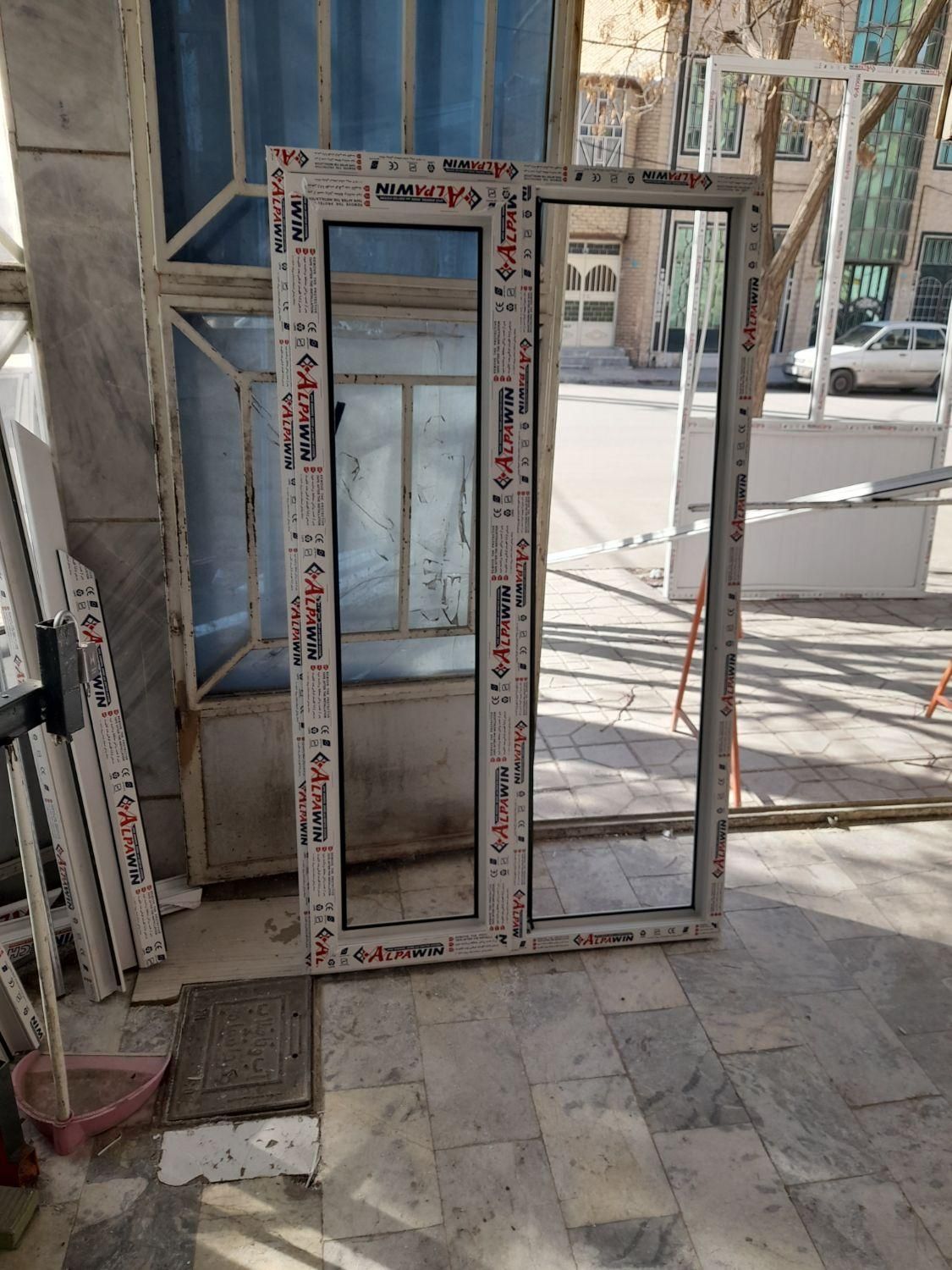 درب وپنجره دوجداره upvc|مصالح و تجهیزات ساختمان|کرمانشاه, |دیوار