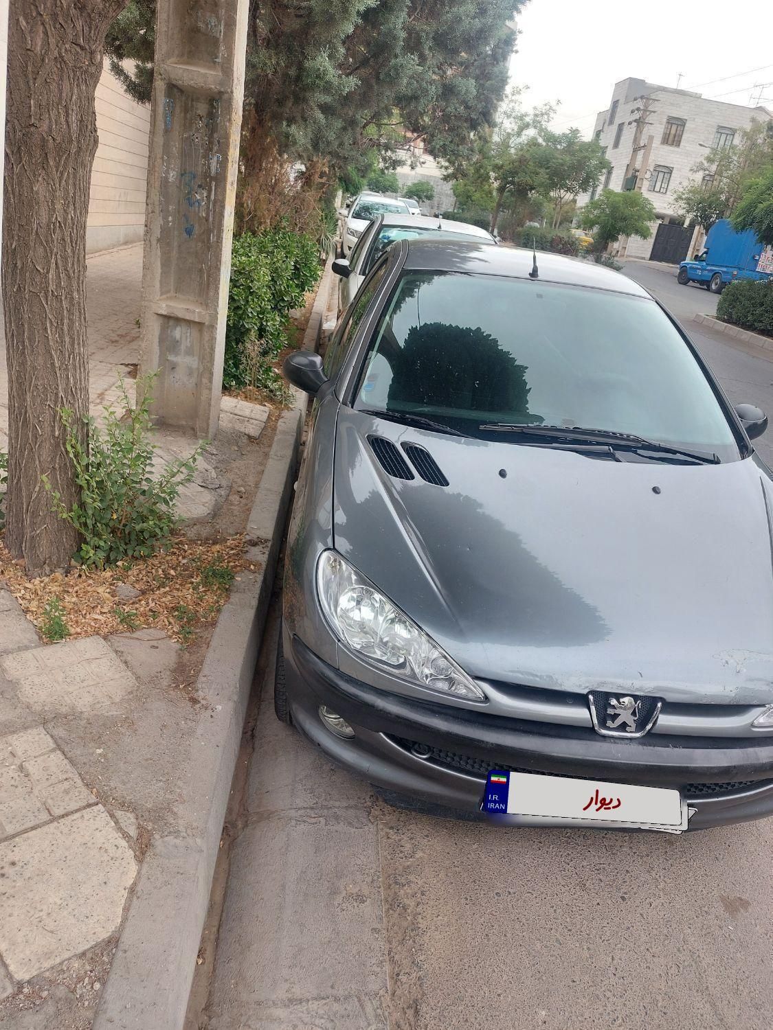 ۲۰۶ مدل ۸۴ بی رنگ تمیز سالم بدون آفتاب سوختگی|خودرو سواری و وانت|کرج, جهان‌شهر|دیوار