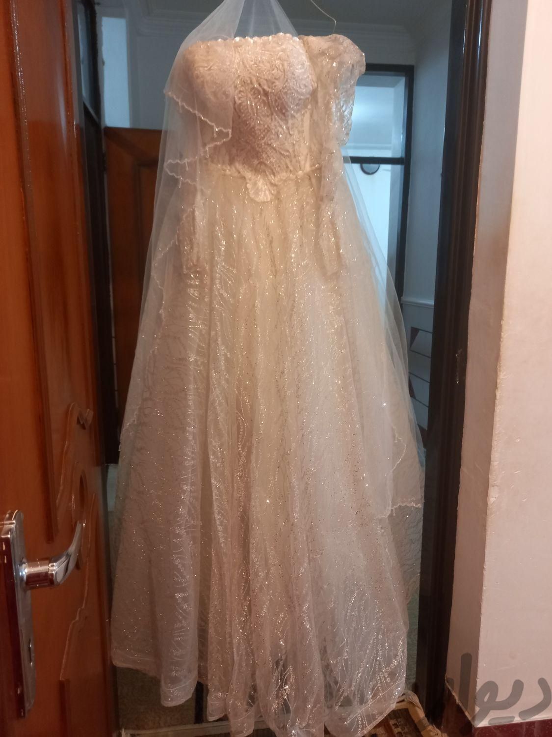 لباس عروس پارچه شاین و زیبا|لباس|بهبهان, |دیوار
