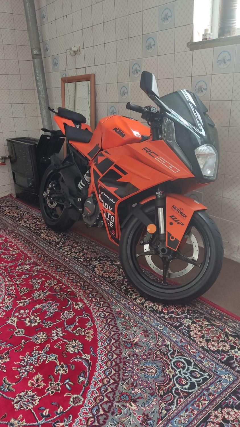 KTM RC200|موتورسیکلت|تهران, امیریه|دیوار