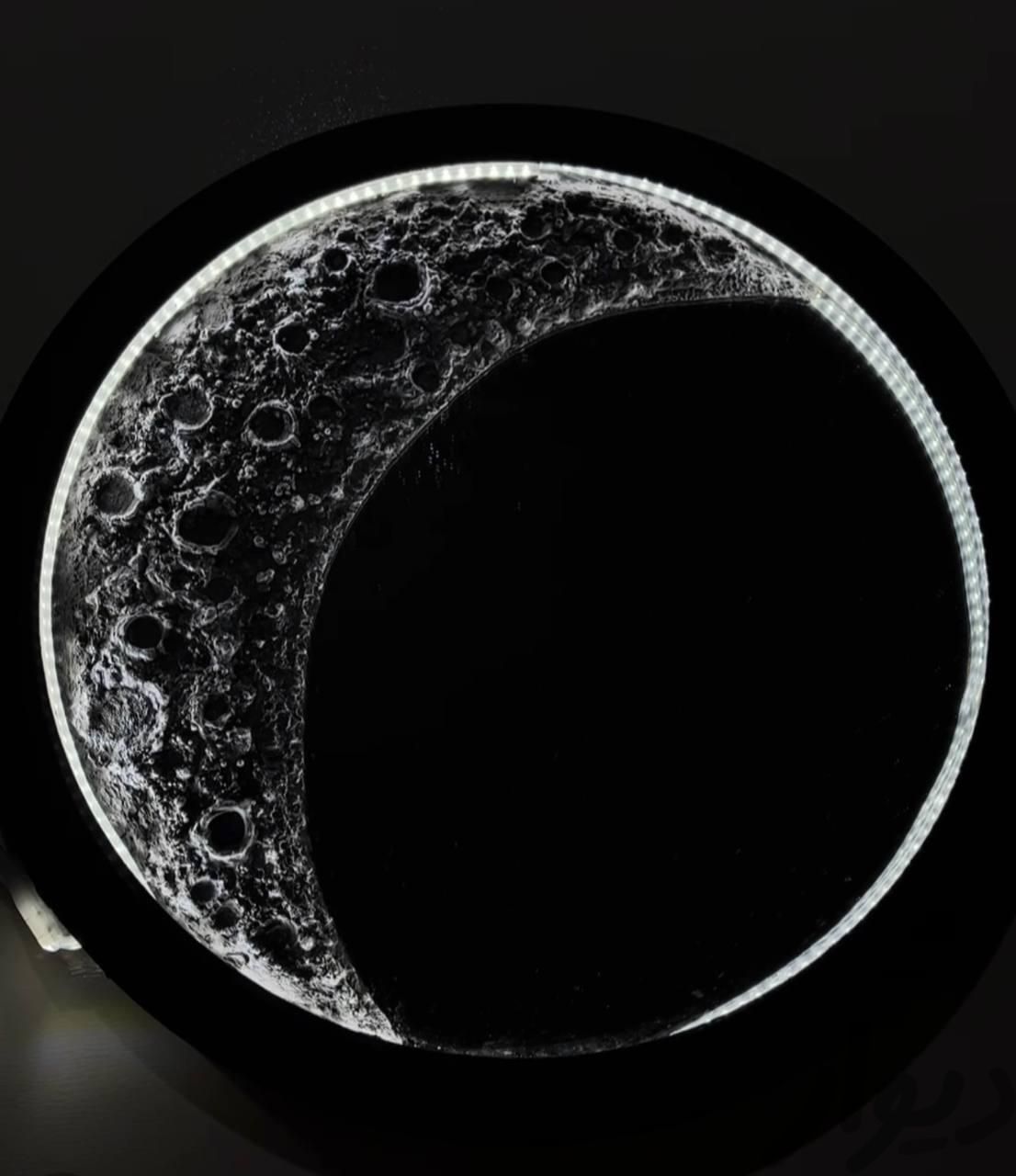 آیینه ماه|تابلو، نقاشی و عکس|کرمانشاه, |دیوار