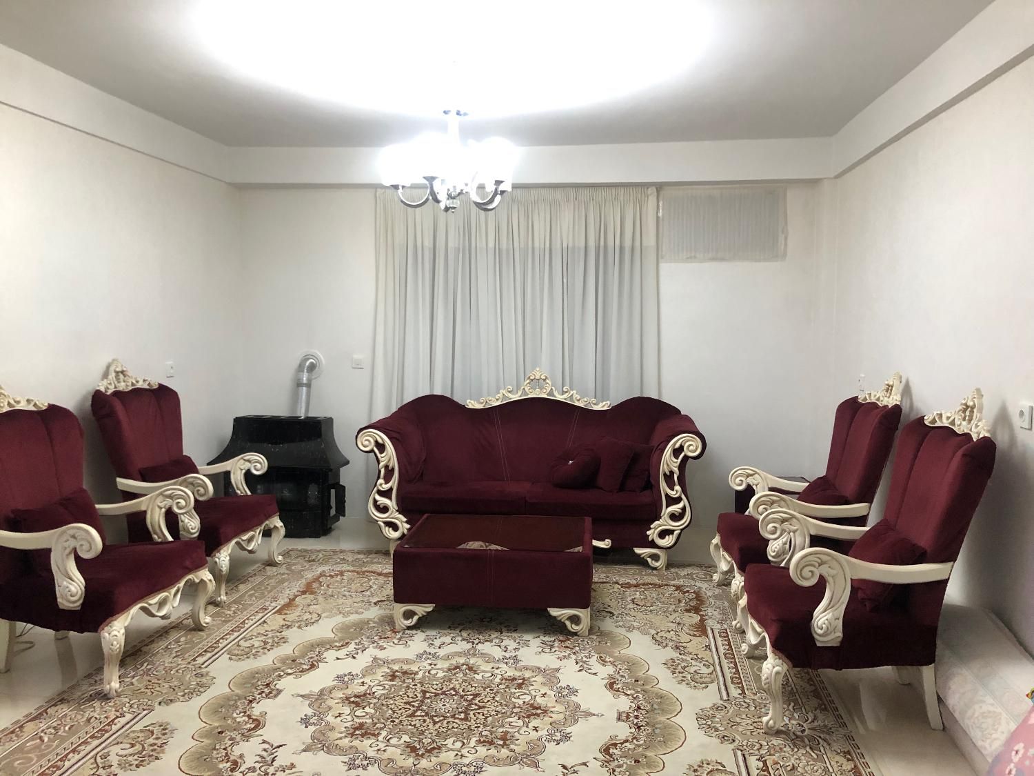 مبلمان ۷ نفره با میز جلو‌مبلی و عسلی|مبلمان خانگی و میز عسلی|تهران, شمشیری|دیوار
