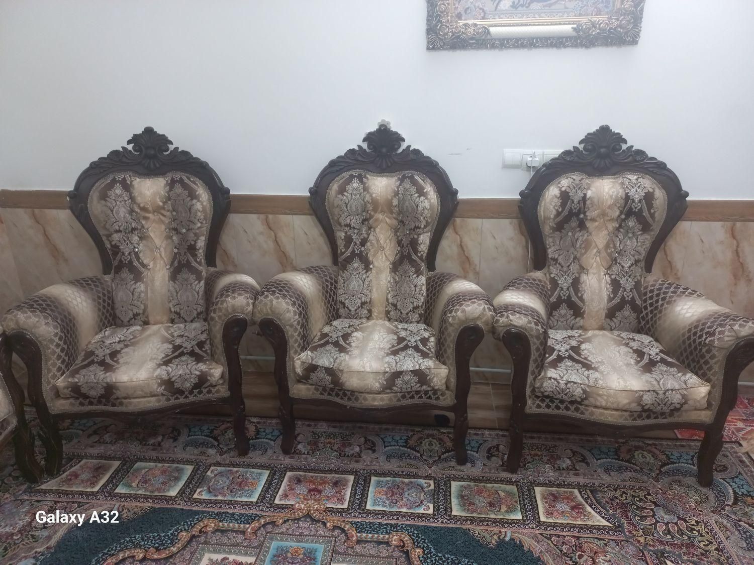 مبل ۷ نفره|مبلمان خانگی و میز عسلی|ماهدشت, |دیوار