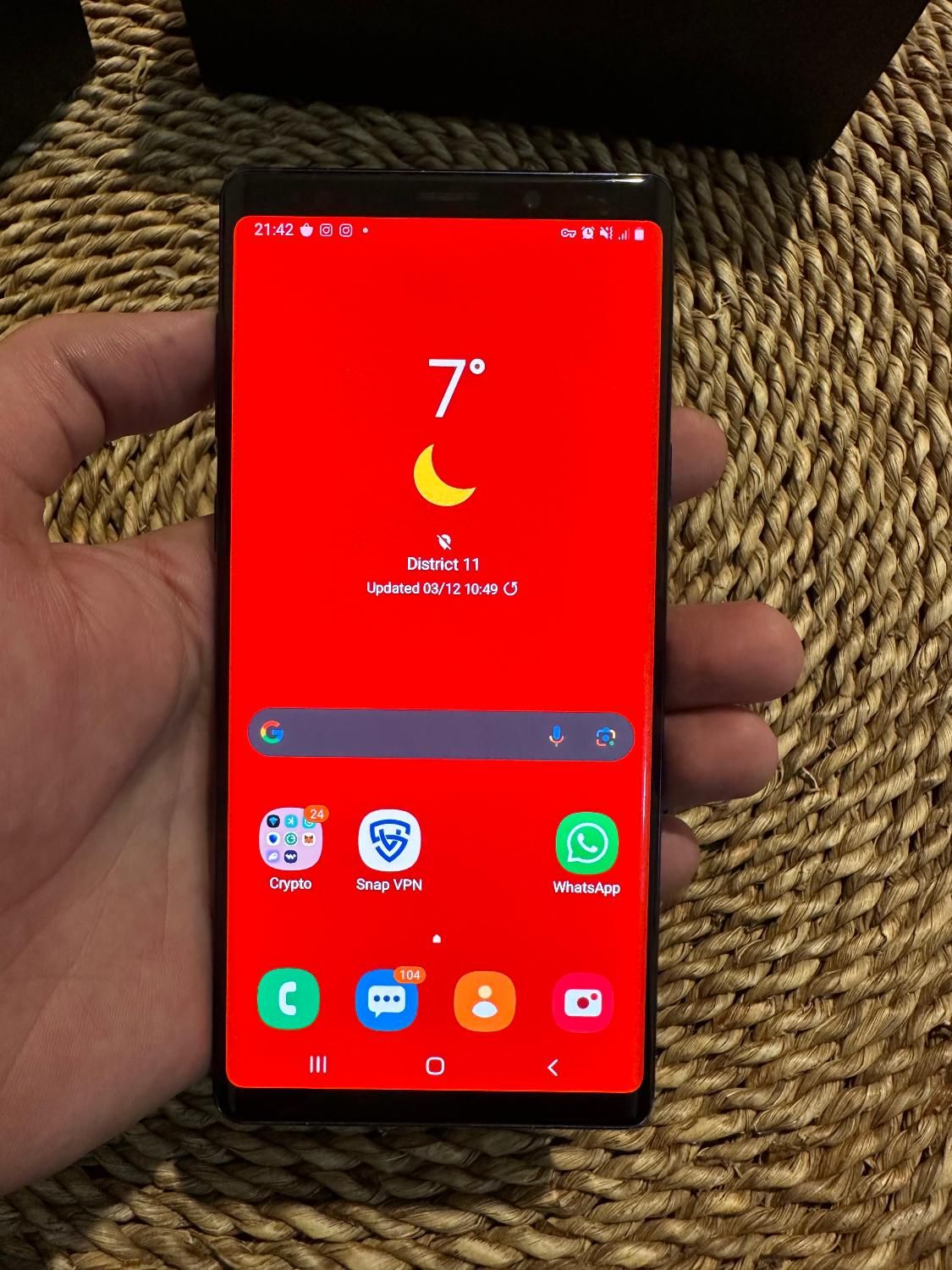 سامسونگ Galaxy Note9 ۱۲۸ گیگابایت|موبایل|تهران, امیریه|دیوار