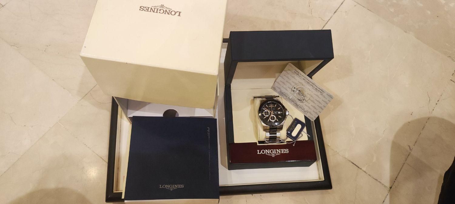 لونژین LONGINES اورجینال کرنوگراف اتوماتیک ساعت|ساعت|تهران, شهرک غرب|دیوار