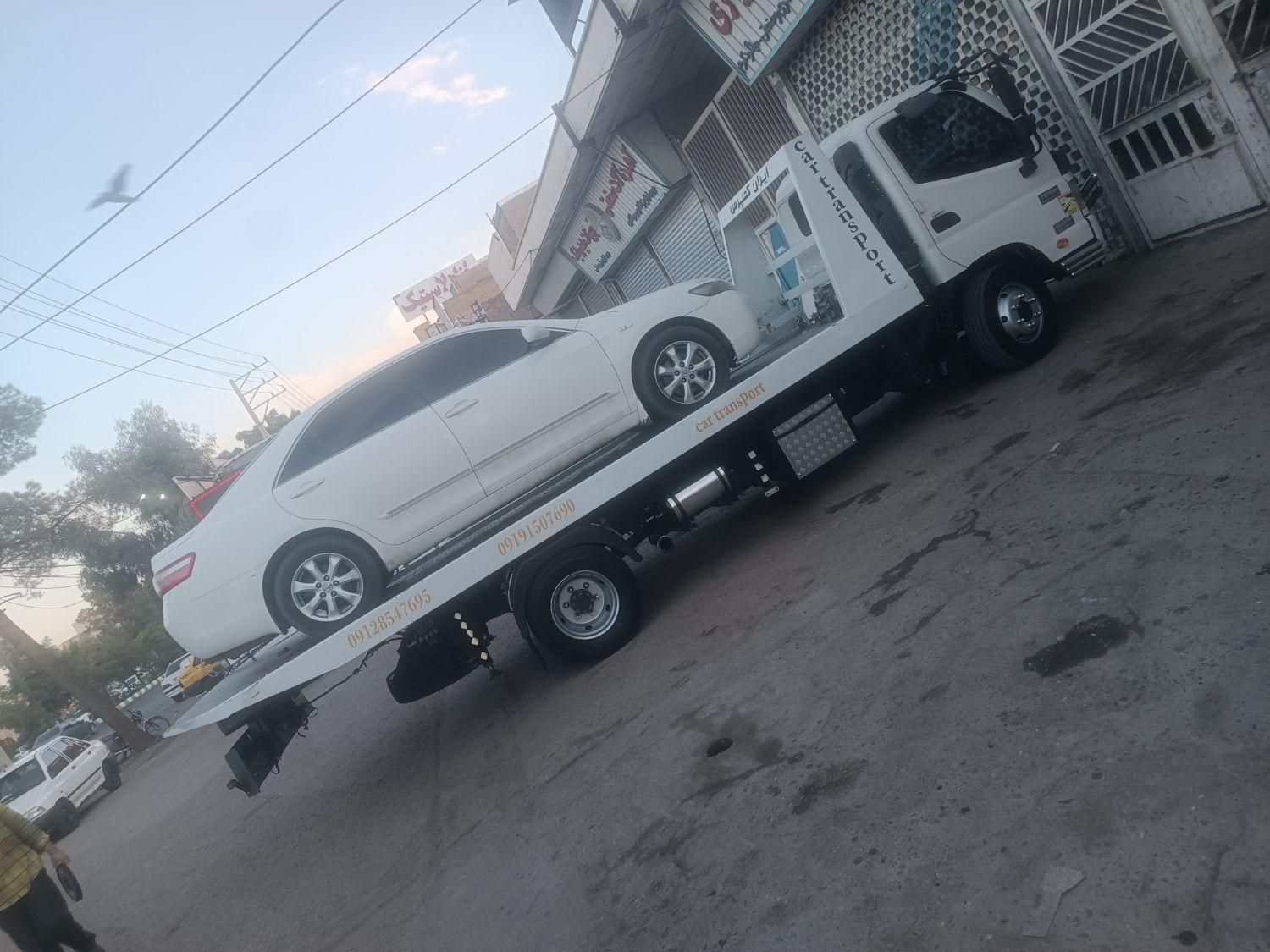 امداد خودرو یدک کش خودروبر کفی جرثقیل خودروسوار|خدمات حمل و نقل|قم, باسکول|دیوار