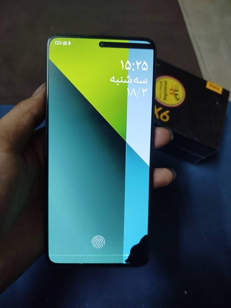 شیائومی Poco X6 با حافظهٔ ۲۵۶ گیگابایت|موبایل|تهران, دولت‌آباد|دیوار