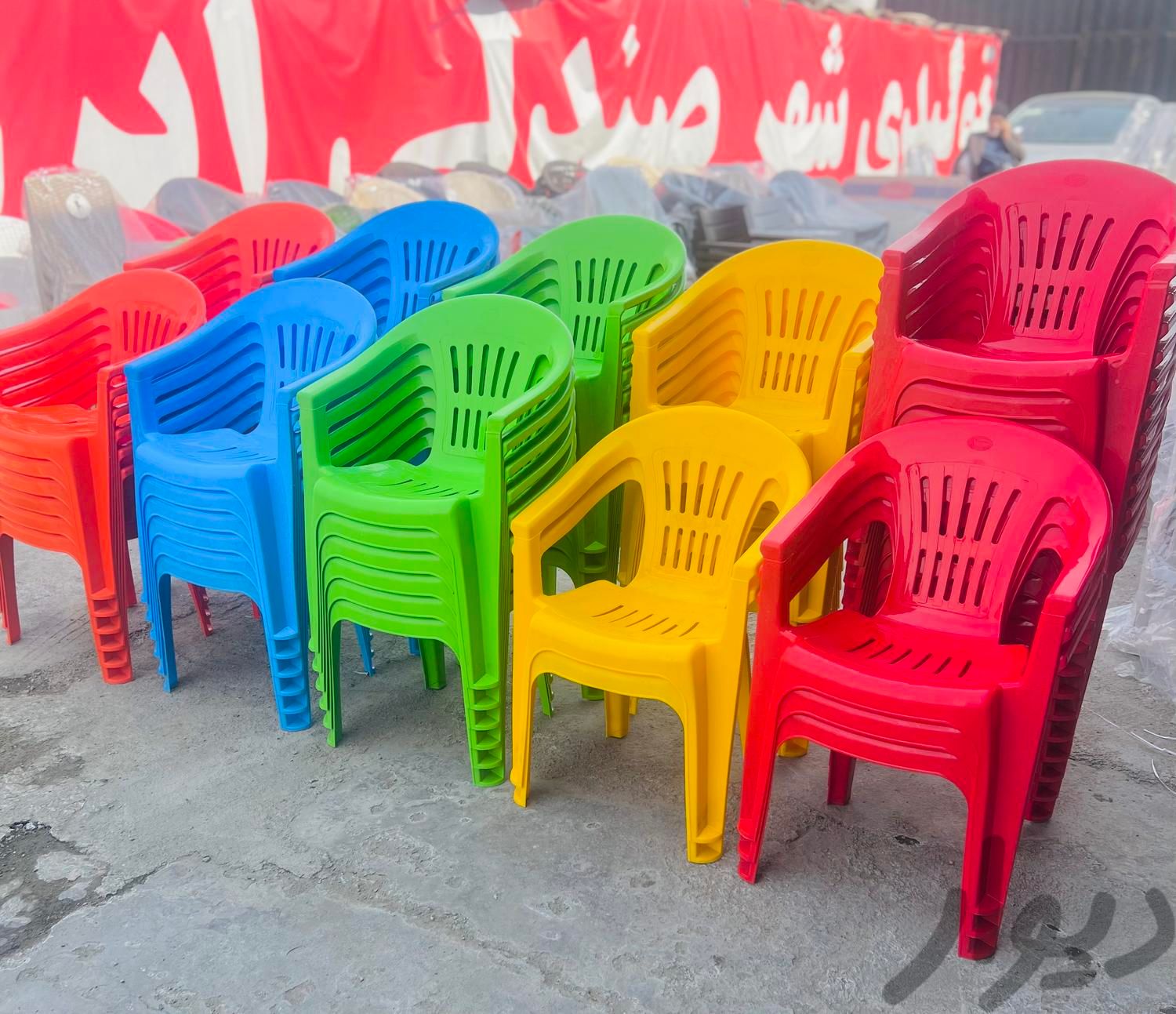 صندلی پلاستیکی باغی نهارخوری عذاخوری۵۴(کارخانه)|صندلی و نیمکت|تهران, یافت‌آباد|دیوار