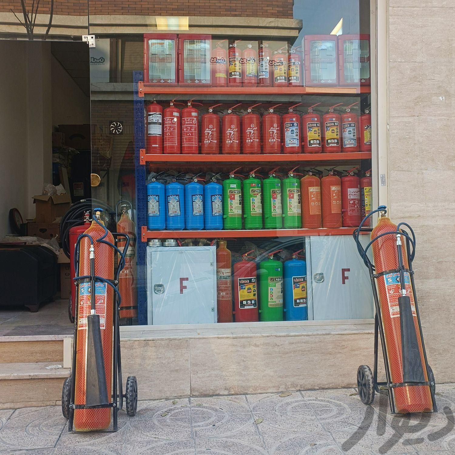 مرکز کپسول های آتش نشانی|ابزارآلات|تهران, زیبادشت|دیوار