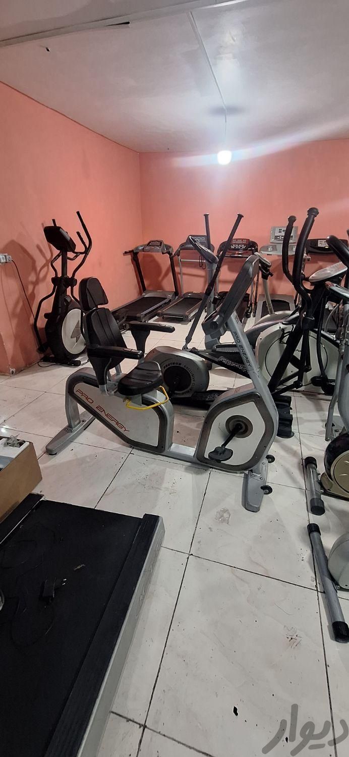دوچرخه ثابت مبله ژنراتوری پروانرژی باشگاهی|تجهیزات ورزشی|تهران, مشیریه|دیوار