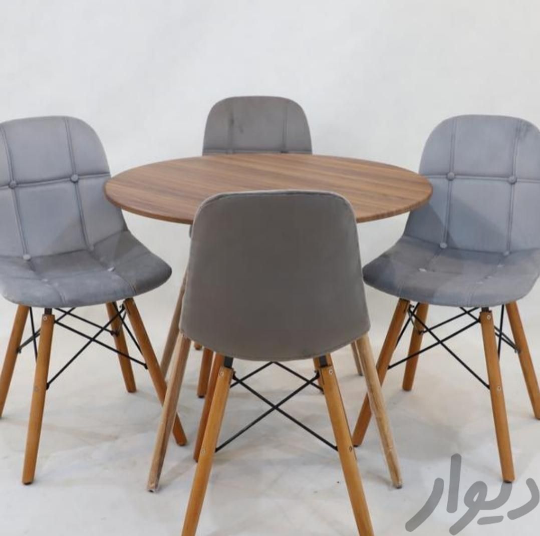 میز و صندلی نهار خوری 4 نفره مدل لمسه|میز و صندلی غذاخوری|پرند, |دیوار