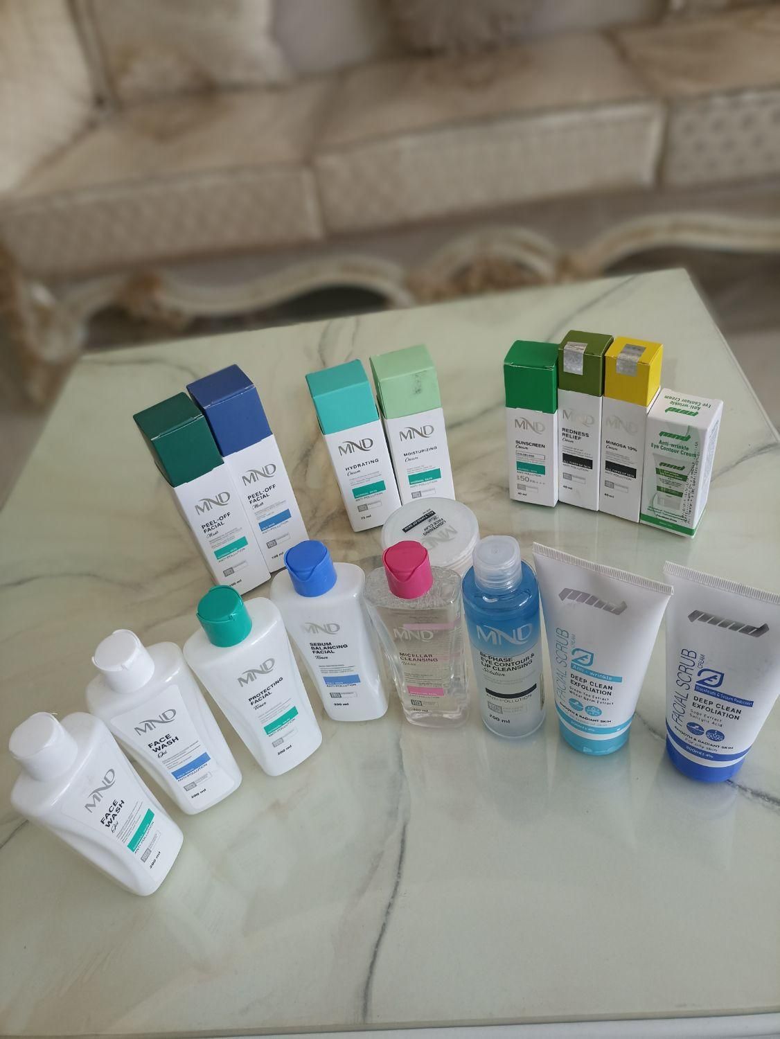 مواد فشیال و پاکسازی پوست برند ام ان دی|آرایشی، بهداشتی، درمانی|تهران, چیتگر|دیوار