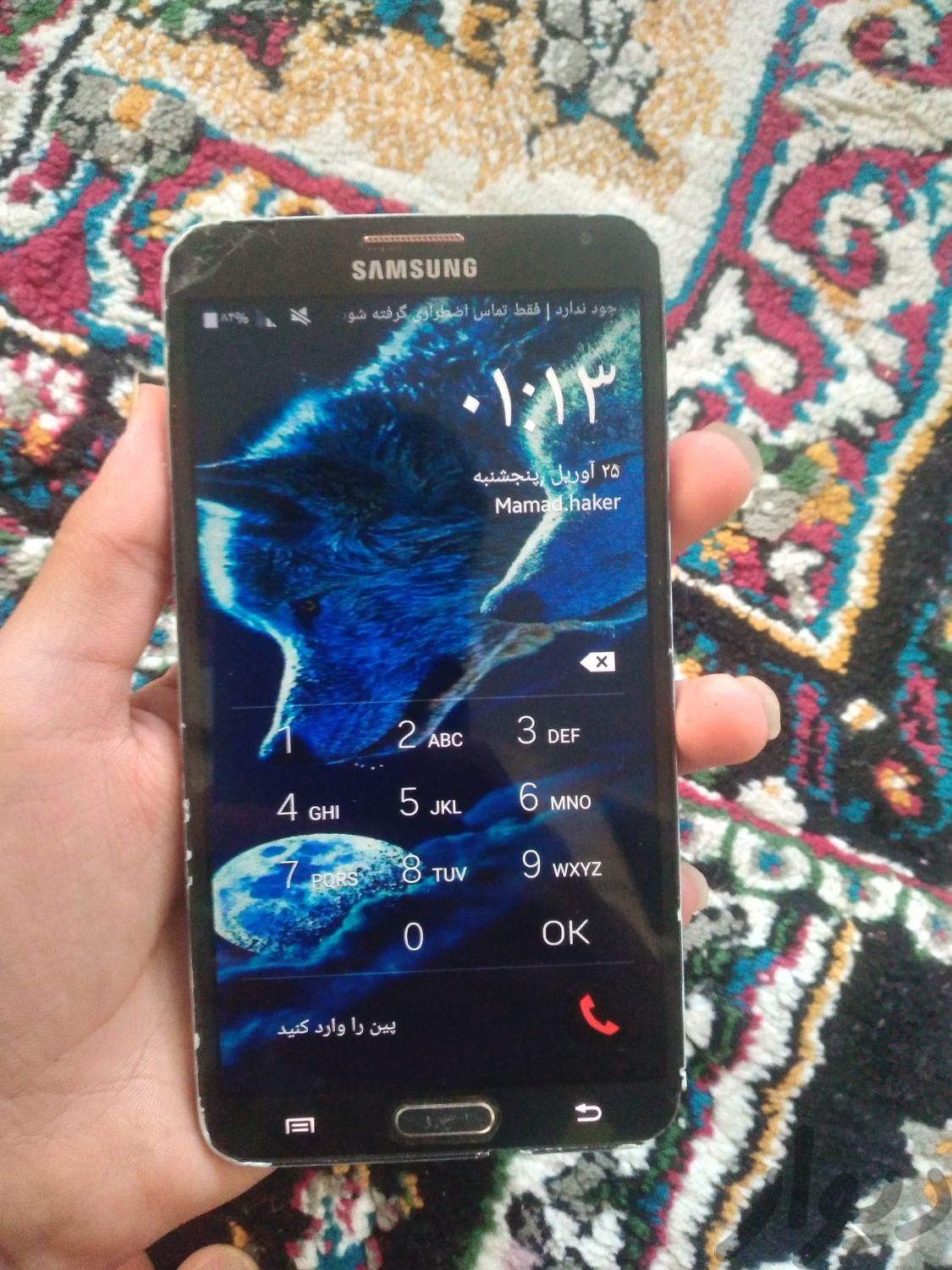سامسونگ Galaxy Note 3 ۳۲ گیگابایت|موبایل|ازنا, |دیوار