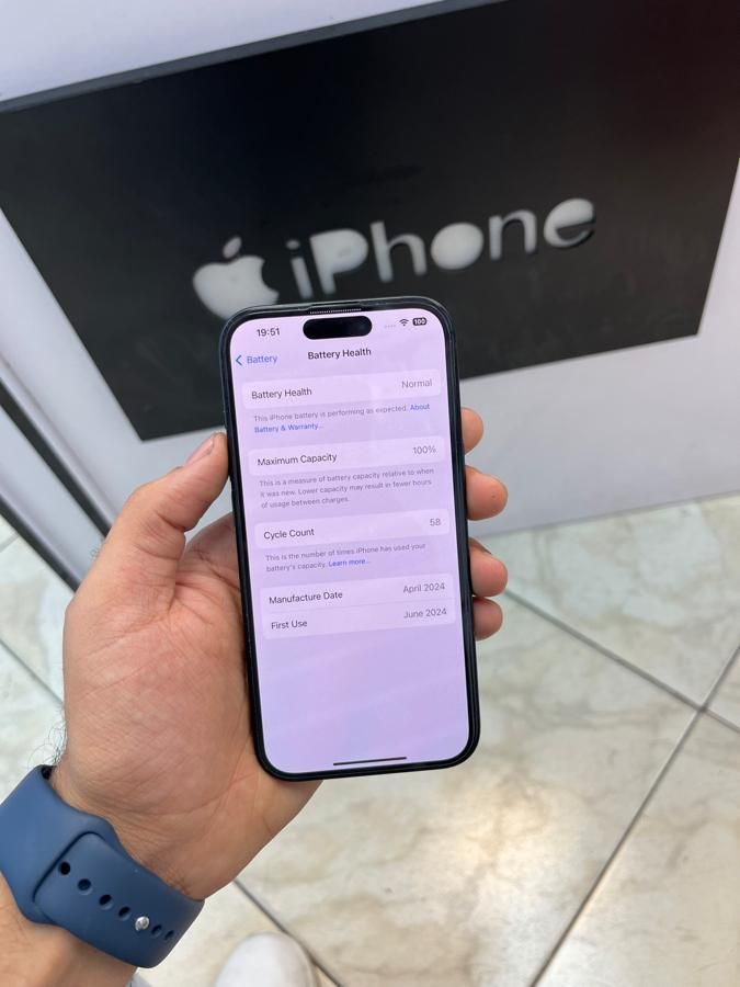 اپل iPhone 15 با حافظهٔ ۱۲۸ گیگابایت|موبایل|تهران, تهران‌سر|دیوار