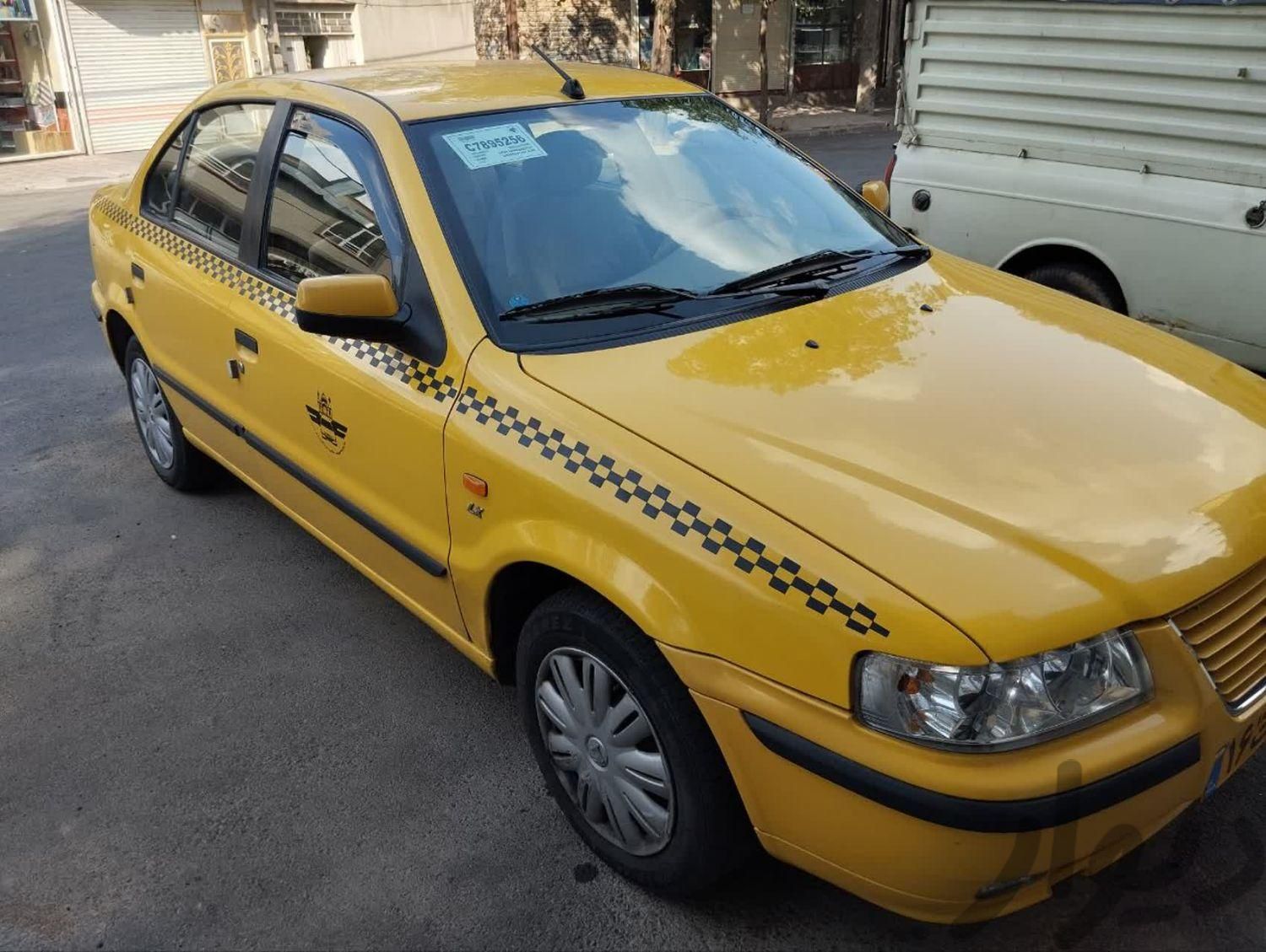 تاکسی سمند 1400 LX EF7 بدون رنگ