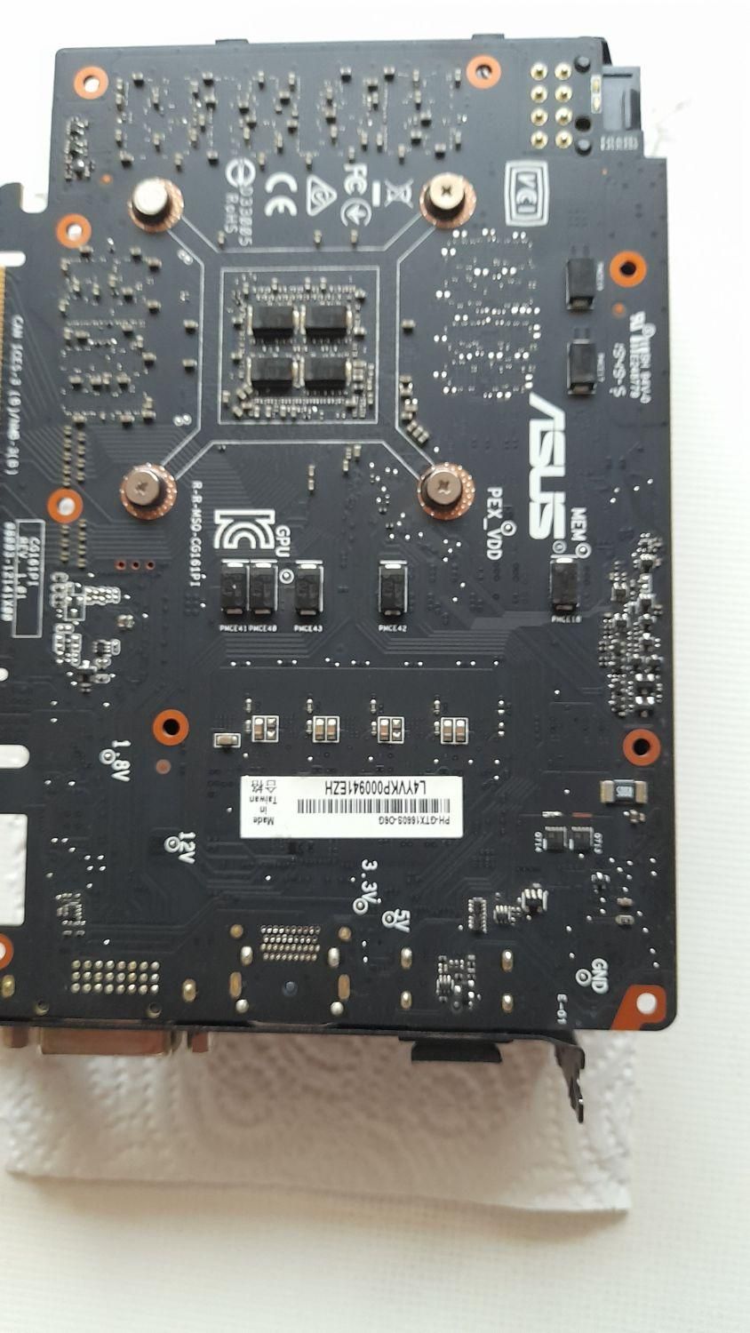 گرافیک Asus 1660 super OC|قطعات و لوازم جانبی رایانه|تهران, جردن|دیوار