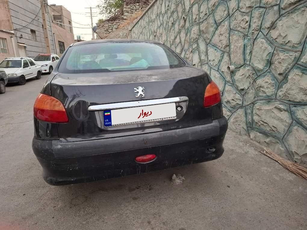 پژو206|خودرو سواری و وانت|تهران, درکه|دیوار