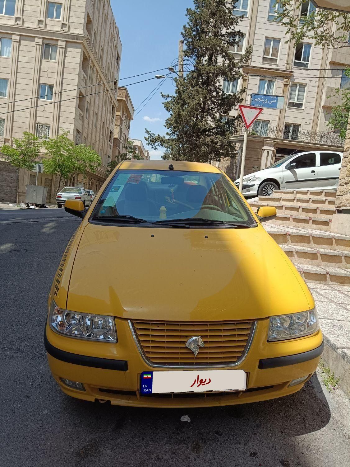تاکسی سمند LX EF7، دوگانه سوز مدل ۱۴۰۰|خودرو سواری و وانت|تهران, گیشا (کوی نصر)|دیوار