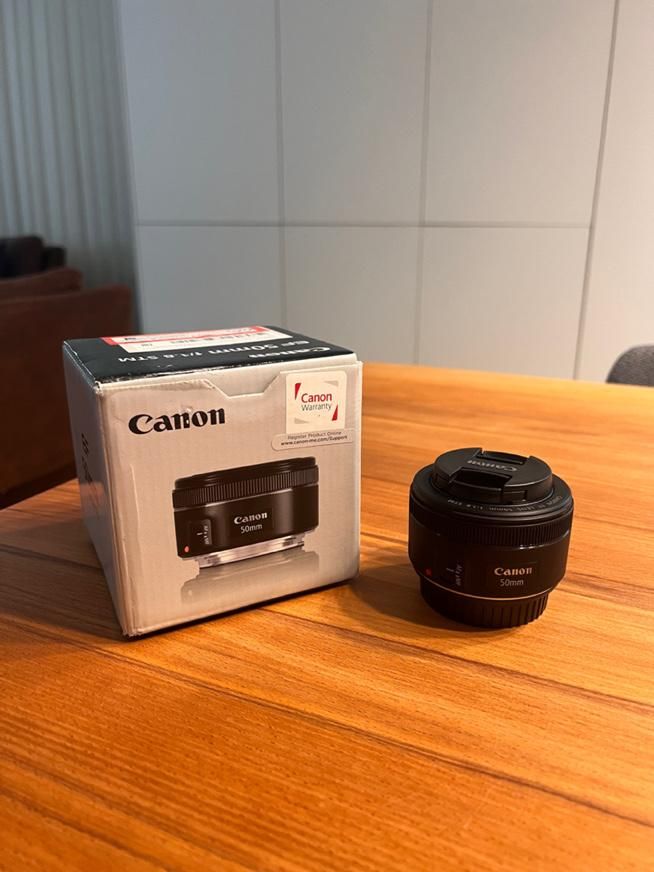 لنز کنون یا کانن 50mm stm f1.8 canon|دوربین عکاسی و فیلم‌برداری|تهران, چیذر|دیوار