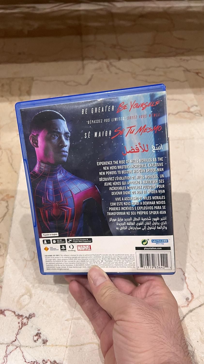 دیسک بازی Spider-Man Miles Morales|کنسول، بازی ویدئویی و آنلاین|تهران, سازمان برنامه|دیوار