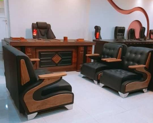 میز مدیریت مبلمان اداری صندلی کانتر کنفرانس ست|دفتر کار|هشتگرد, |دیوار