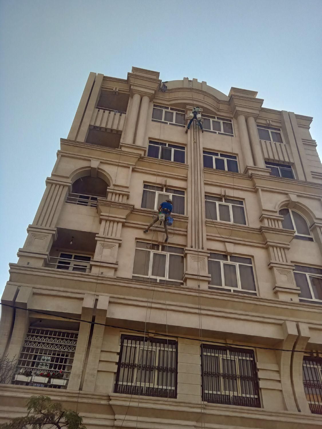 پیچ و رولپلاک و شستشوی نما بدون داربست (راپل)|خدمات پیشه و مهارت|تهران, شهرک کیانشهر|دیوار