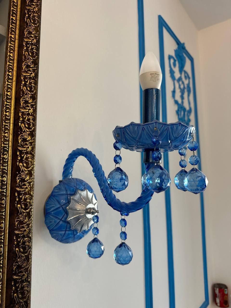 لوستر ۸شاخه با ۶ دیوارکوب|لوستر و چراغ آویز|تهران, شهرک غرب|دیوار