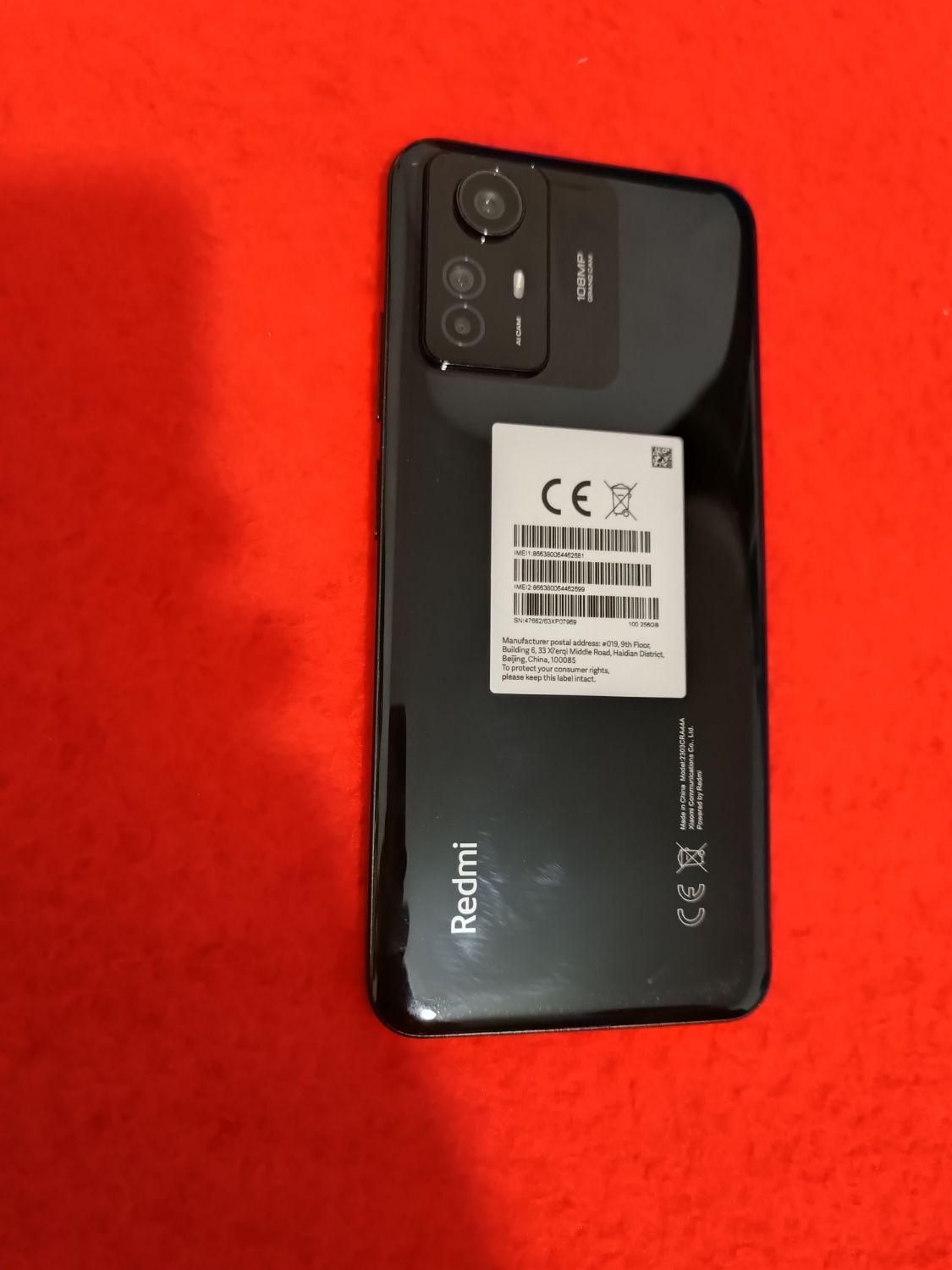 شیائومی Redmi Note 12S با حافظهٔ ۲۵۶ گیگابایت|موبایل|تهران, شهرک کیانشهر|دیوار