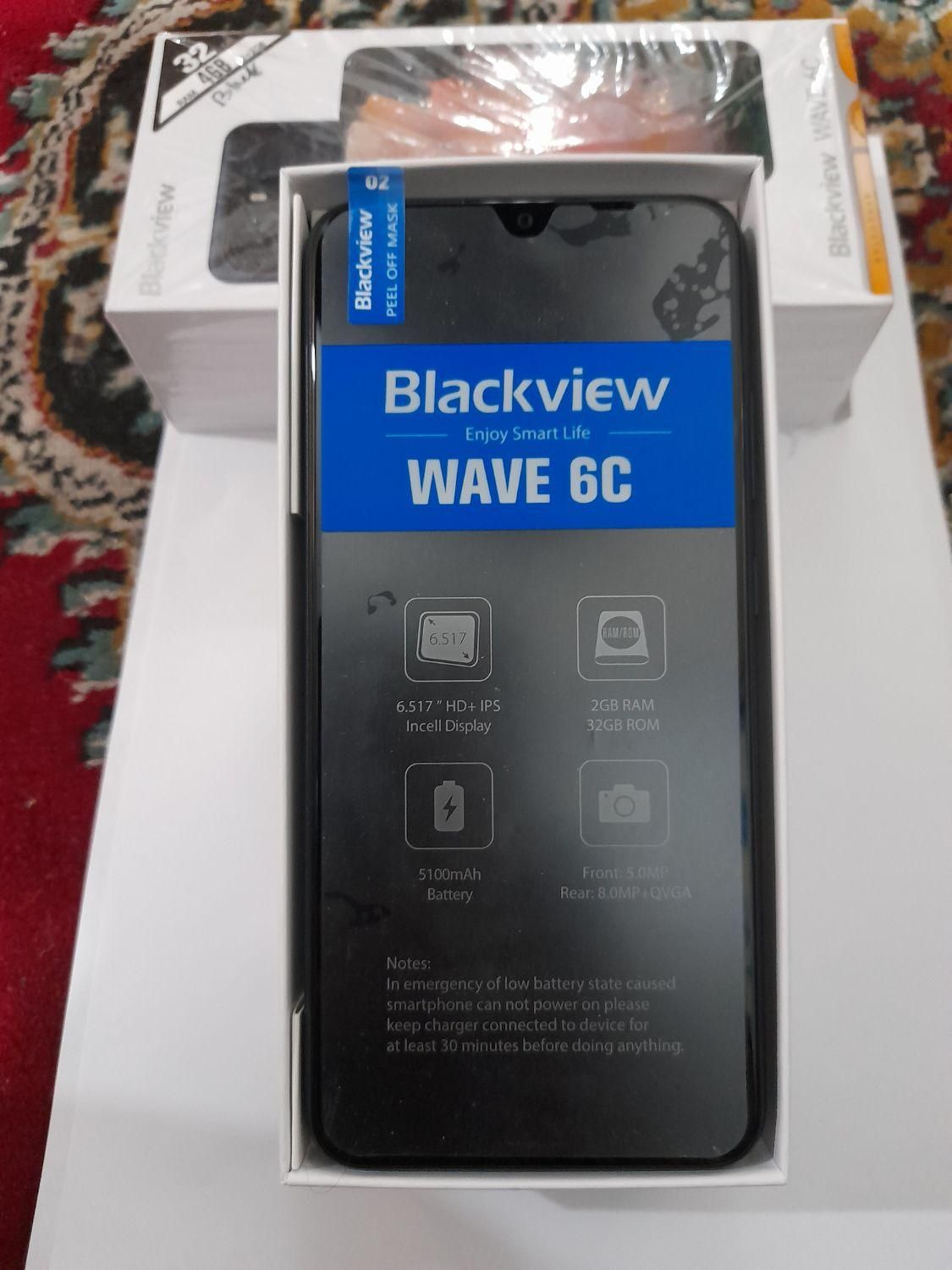 گوشی اندروید نو Blackview wave6c|موبایل|تهران, دیلمان|دیوار