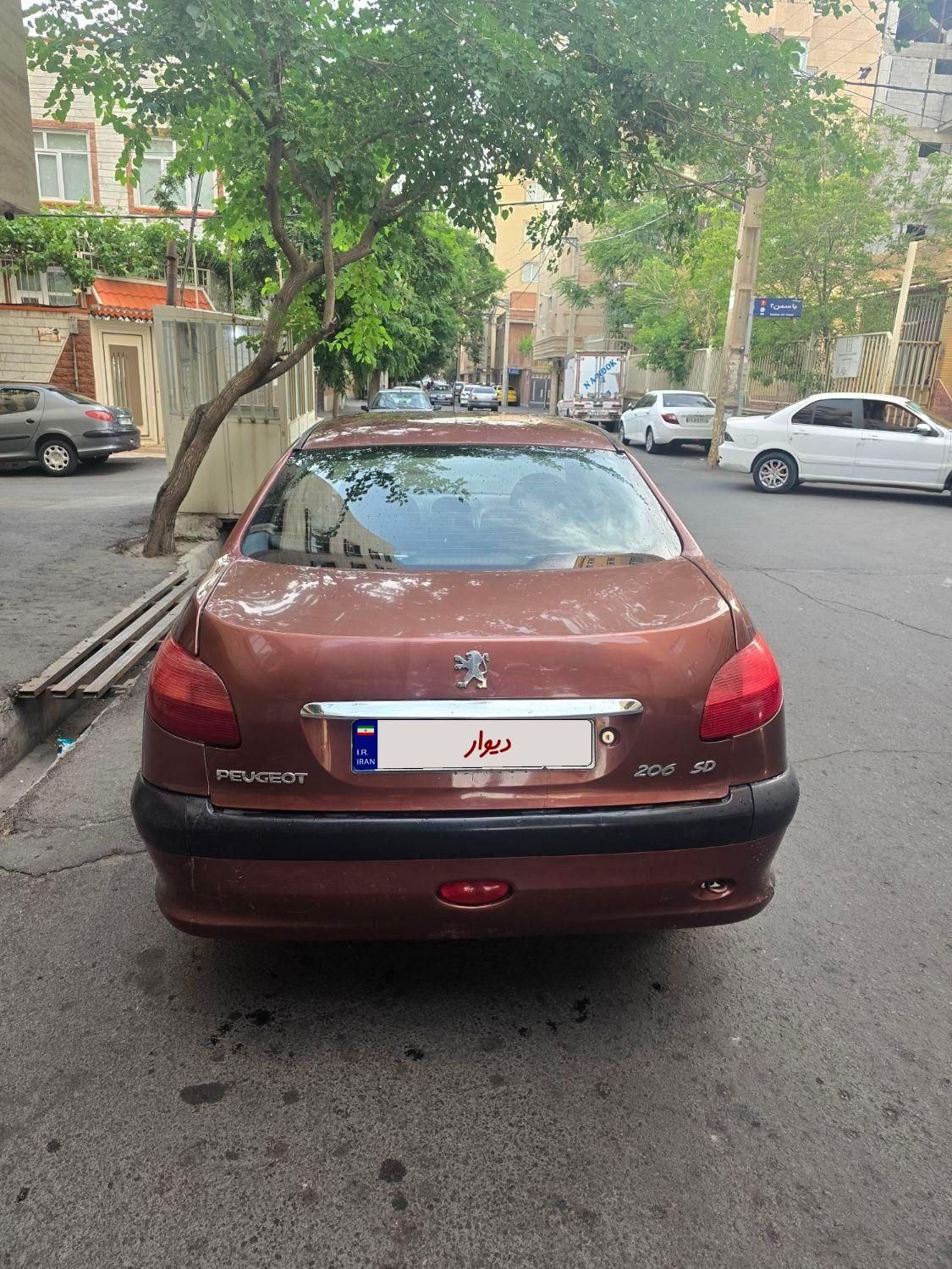پژو 206 SD V1، مدل ۱۳۸۶|خودرو سواری و وانت|تبریز, |دیوار
