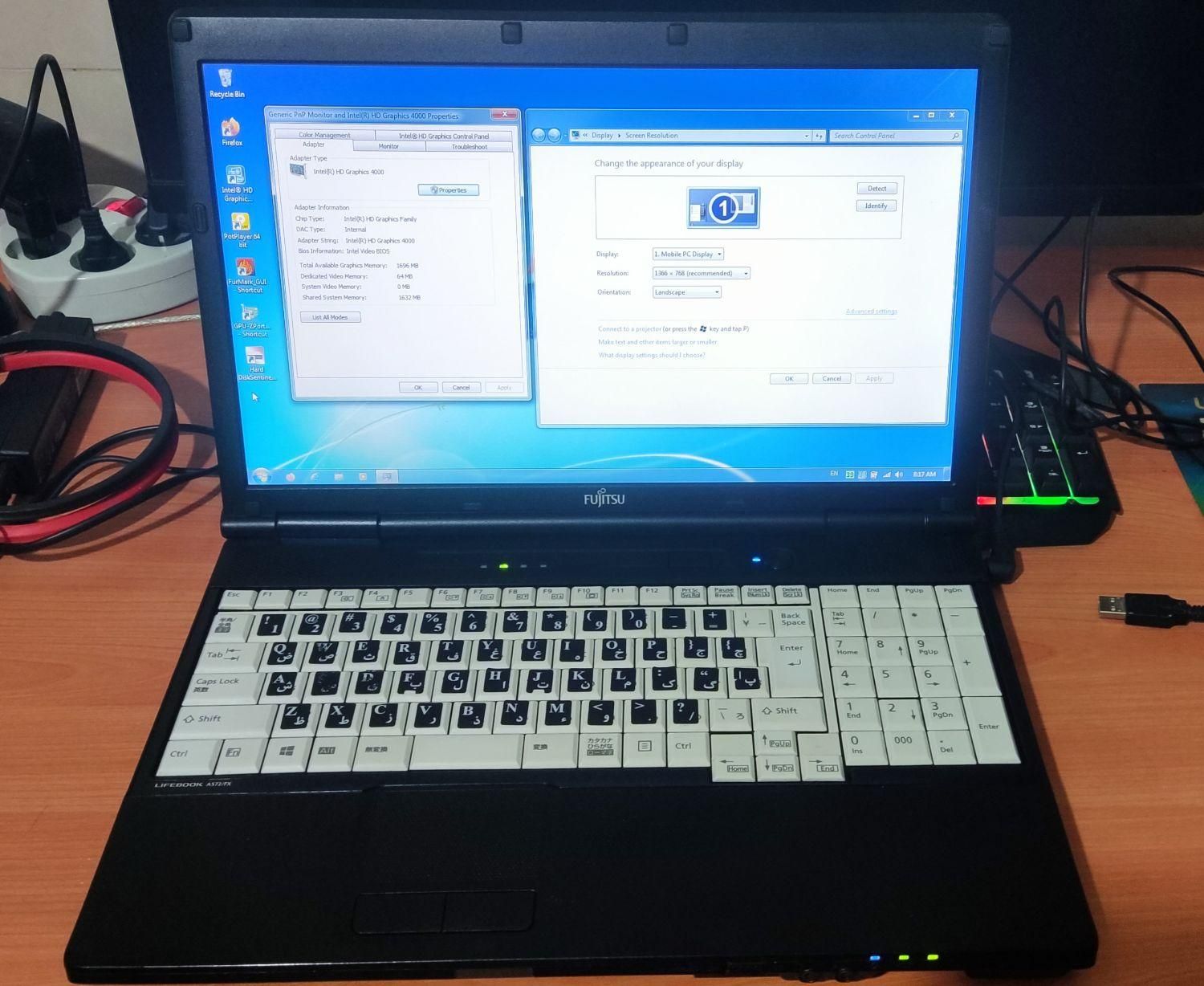 لپ تاپ Fujitsu i7 قدرتمند، ژاپنی|رایانه همراه|تهران, حشمتیه|دیوار