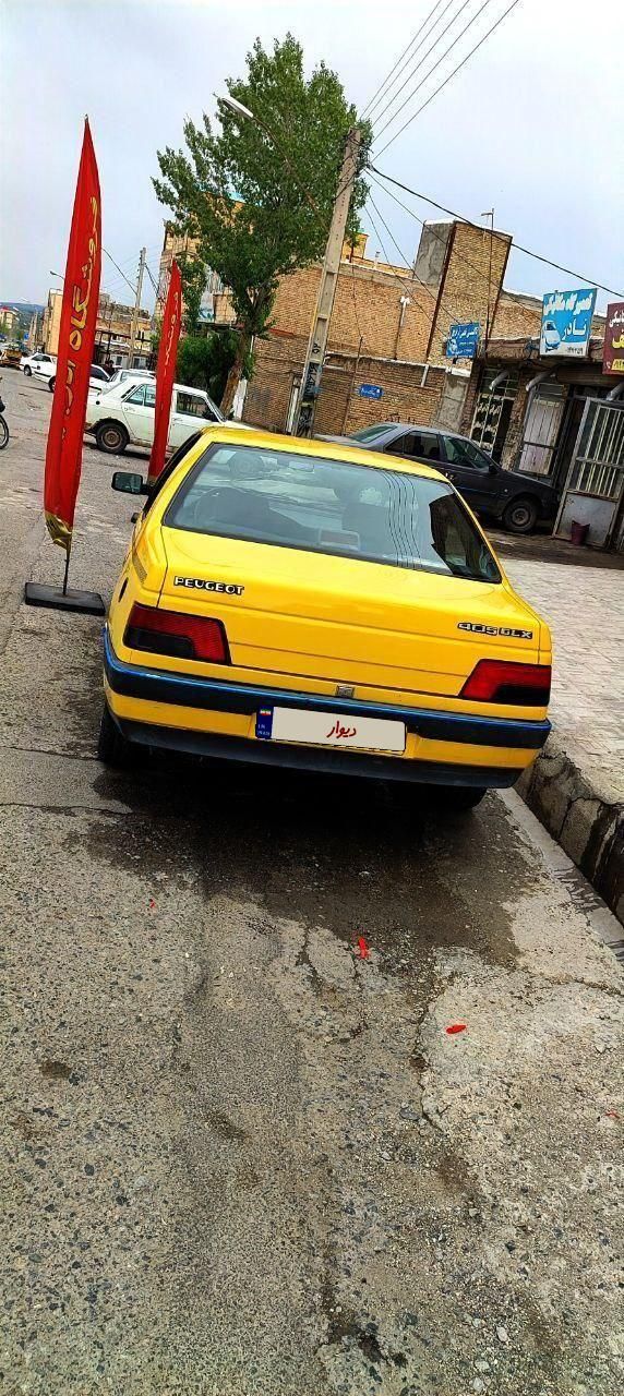 تاکسی پژو 405 GLX - دوگانه سوز CNG، مدل ۱۳۹۰|خودرو سواری و وانت|تبریز, |دیوار